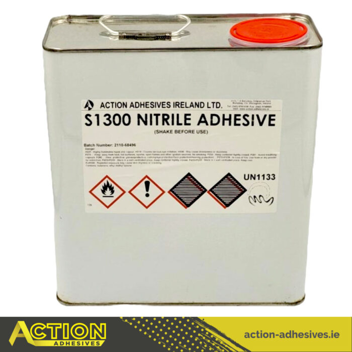 S1300 Nitrile Contact Adhesive Brushable 5lt